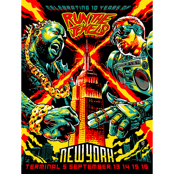 RTJX POSTER (NYC) - Run The Jewels