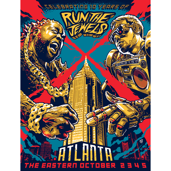 RTJX POSTER (ATL) - Run The Jewels