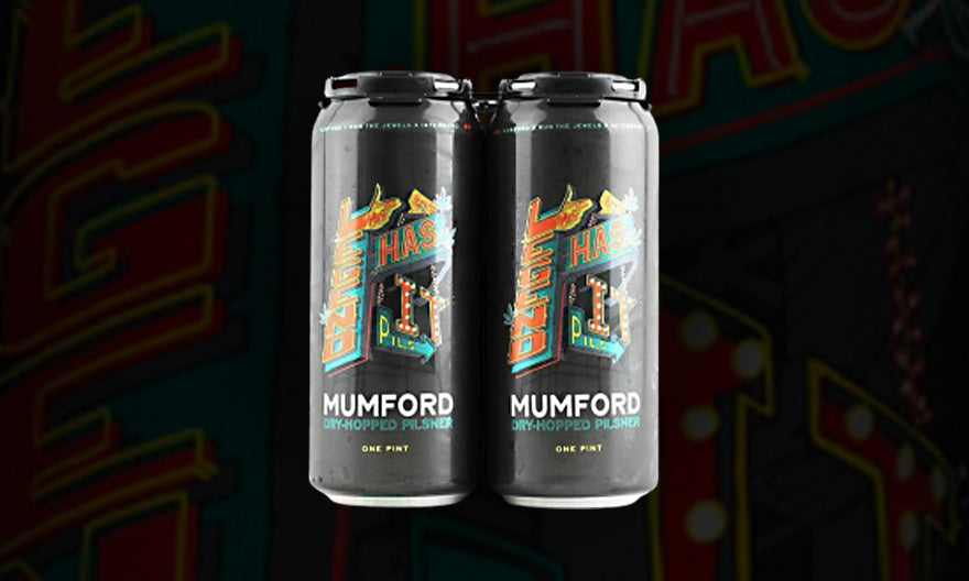 LEGEND HAS IT PILSNER WITH MUMFORD BREWING