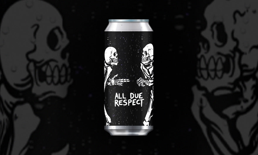 All Due Respect Rocks ALL DUE RESPECT MOLASSES AND CORN GRITS STRONG ALE - Run The Jewels