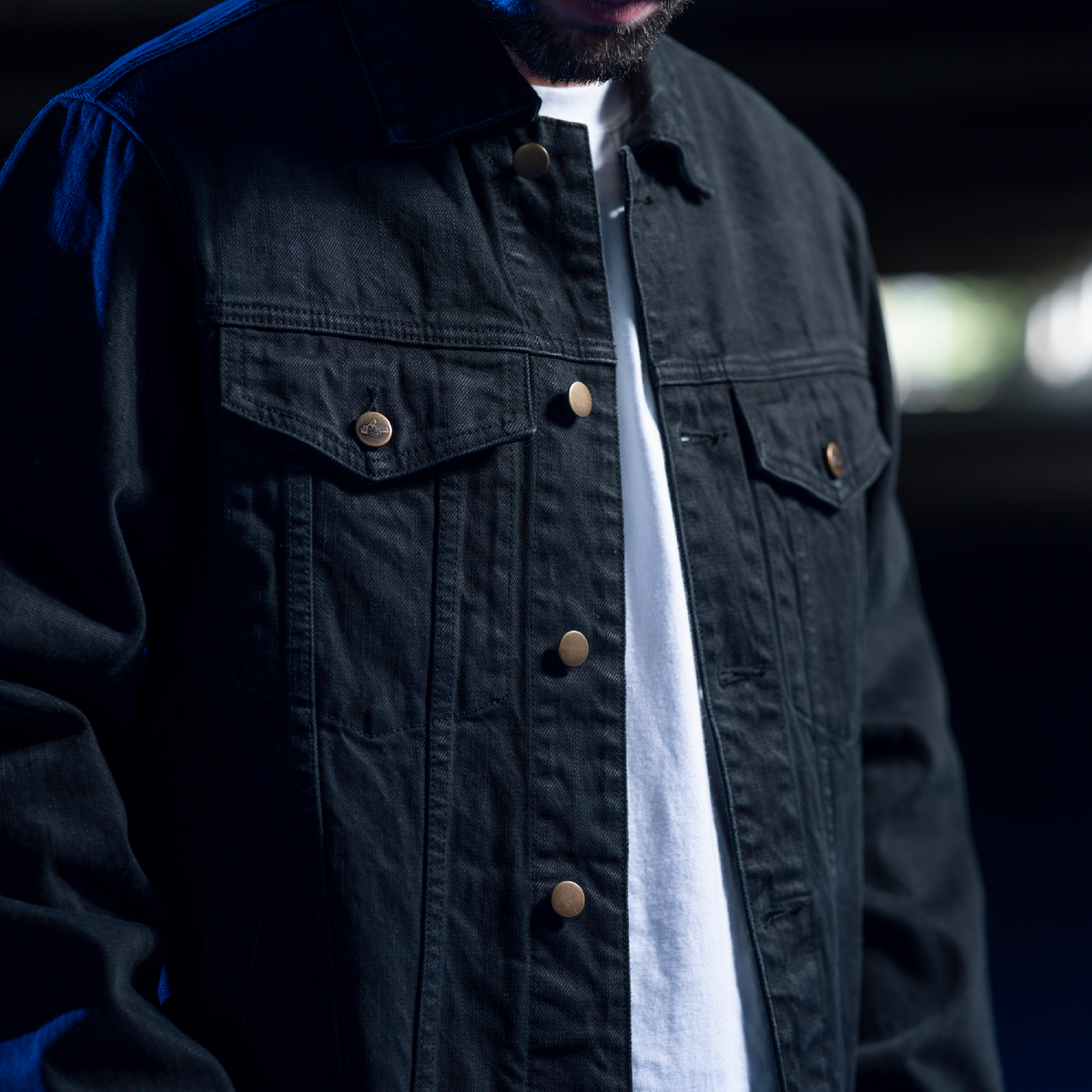 The Pistol Fist Japanese Black Denim Jacket