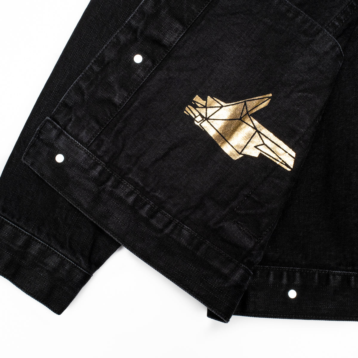 The Pistol Fist Japanese Black Denim Jacket (PRE ORDER)