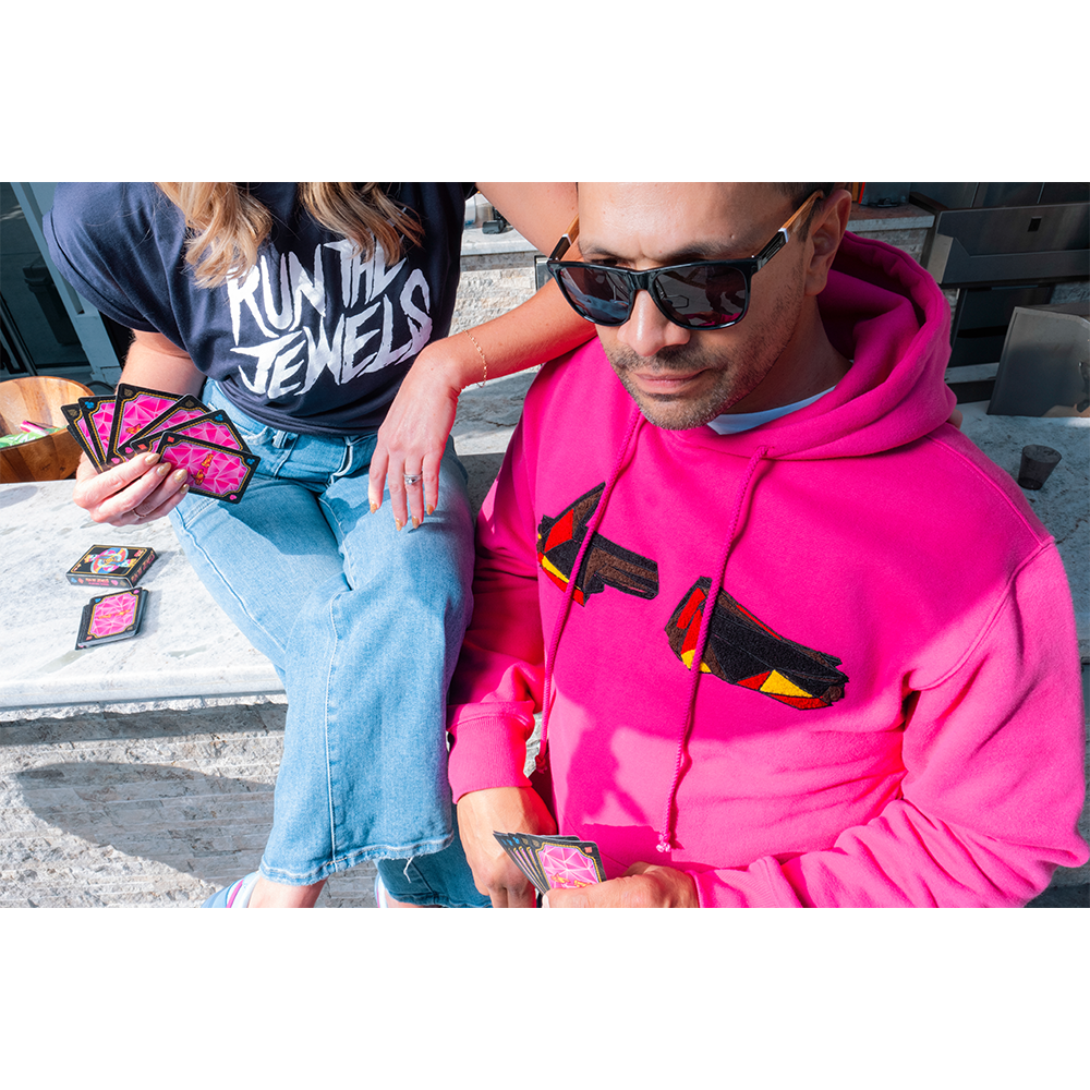 Run the jewels pink hoodie hotsell