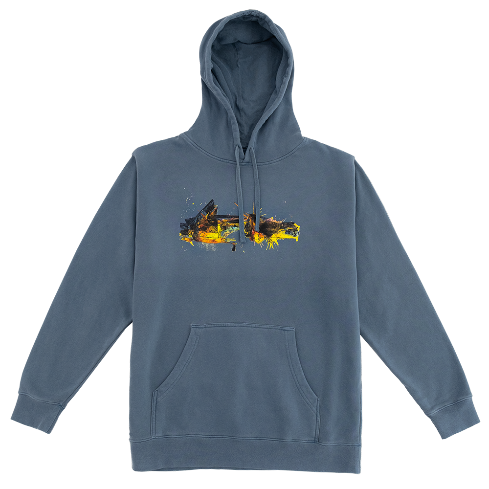 RTJ DRIP HANDS HOODIE (BLUE)