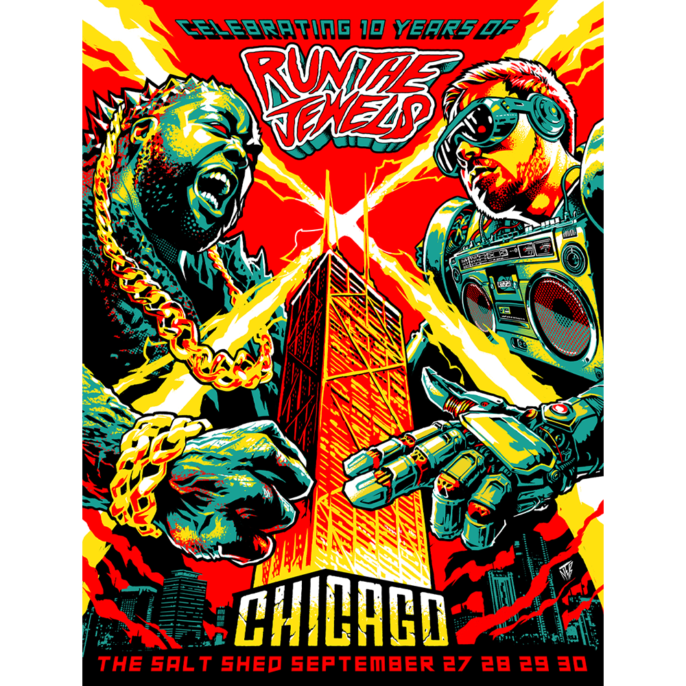 RTJX POSTER BUNDLE - Run The Jewels RTJX POSTER BUNDLE - Run The Jewels