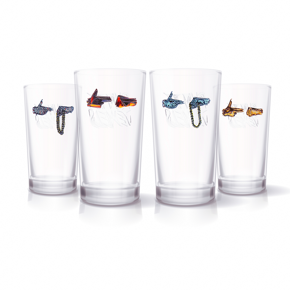 RTJ PINT GLASS (SET OF 4)