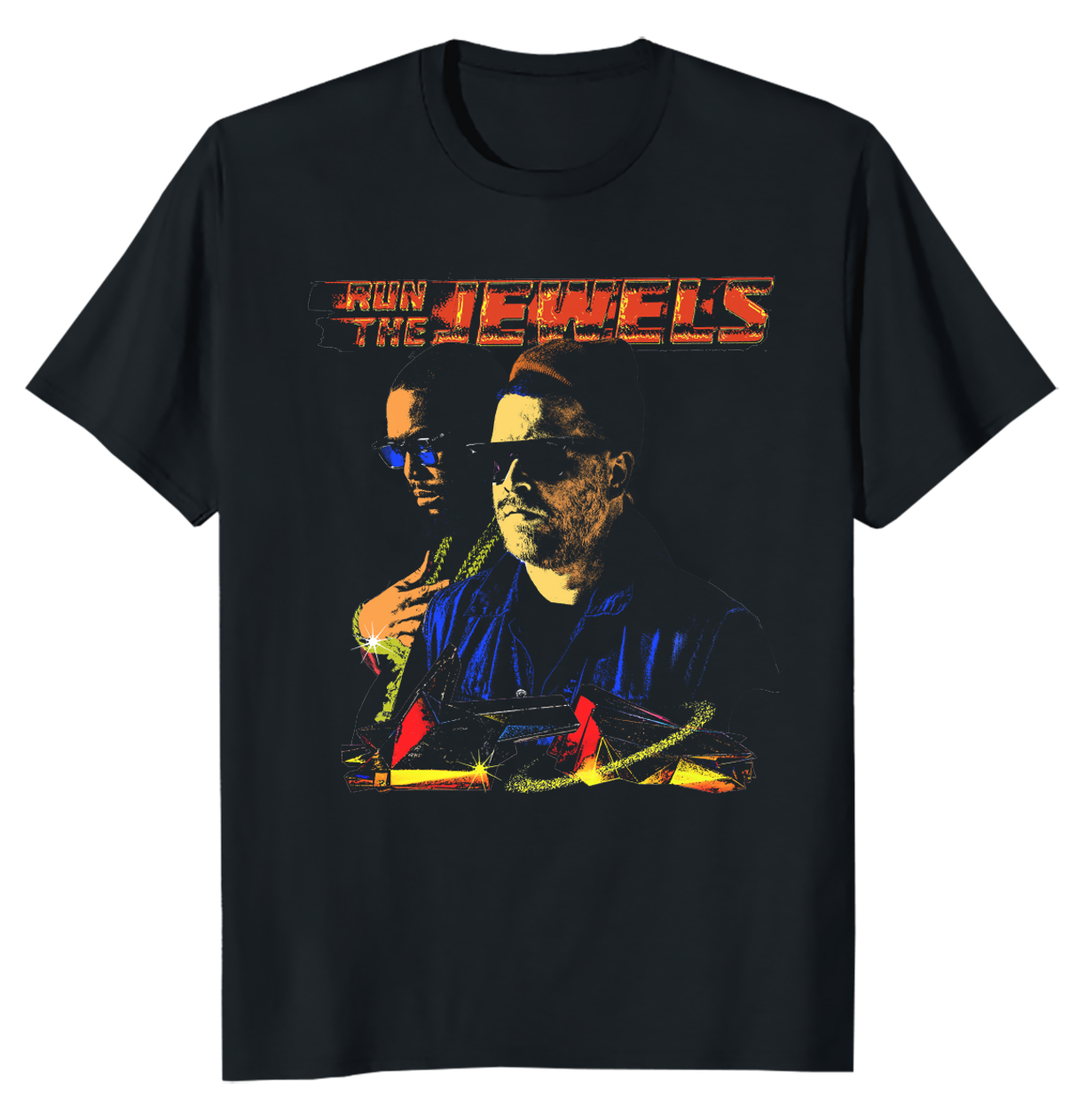 Run The Jewels Printed Tee In Sand - Actual Fact Clothing Run The Jewels Printed Tee In Sand - Actual Fact Clothing
