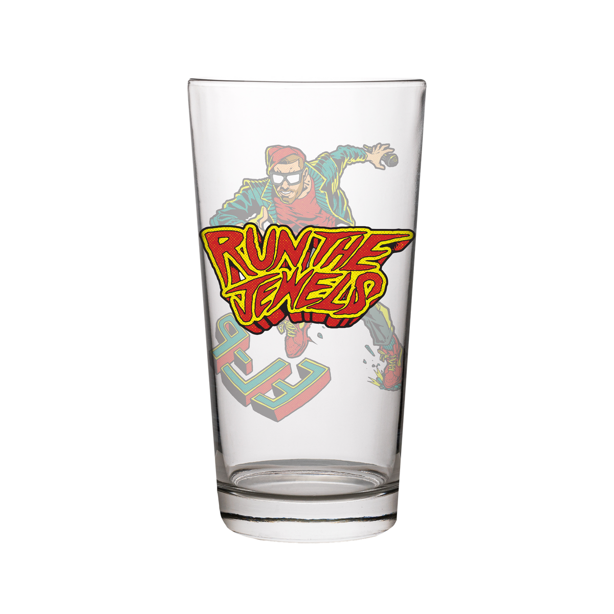 RTJ &#39;DYNAMIC DUO’ COMIC PINT GLASS SET