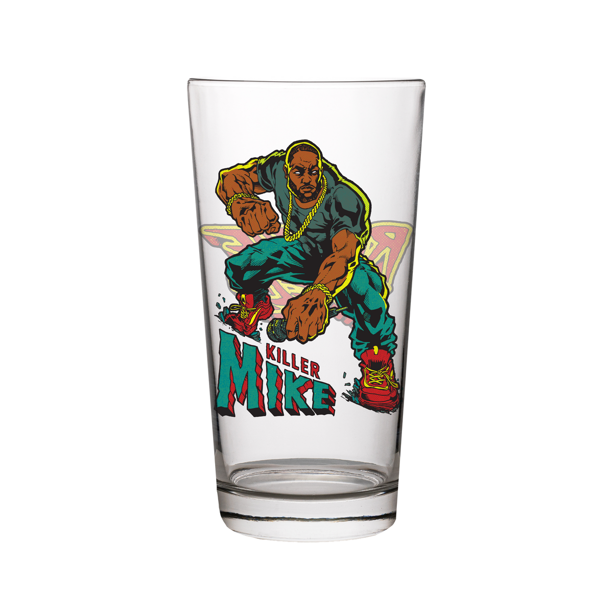 RTJ &#39;DYNAMIC DUO’ COMIC PINT GLASS SET