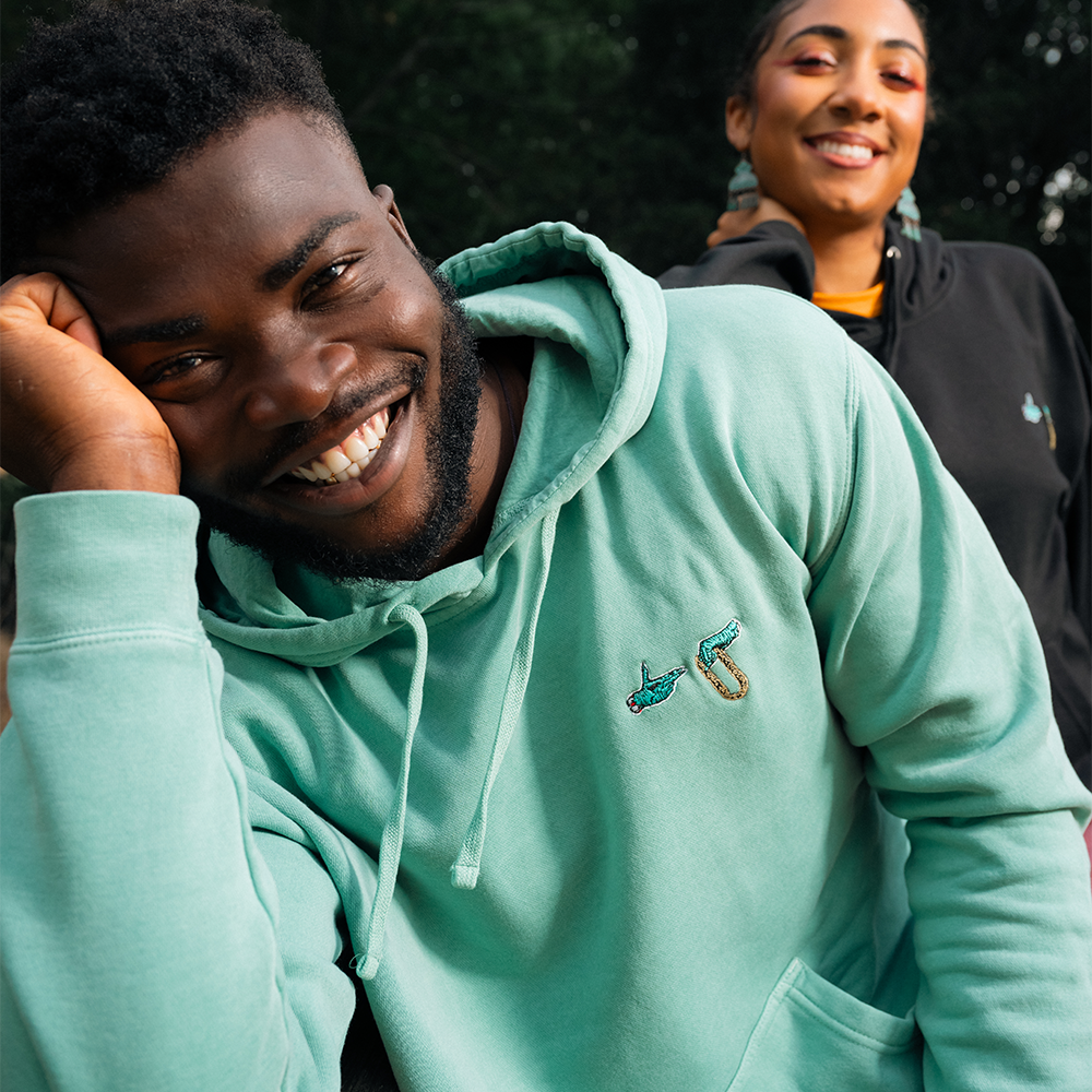 RTJ1 EMBROIDERED HOODIE Run The Jewels