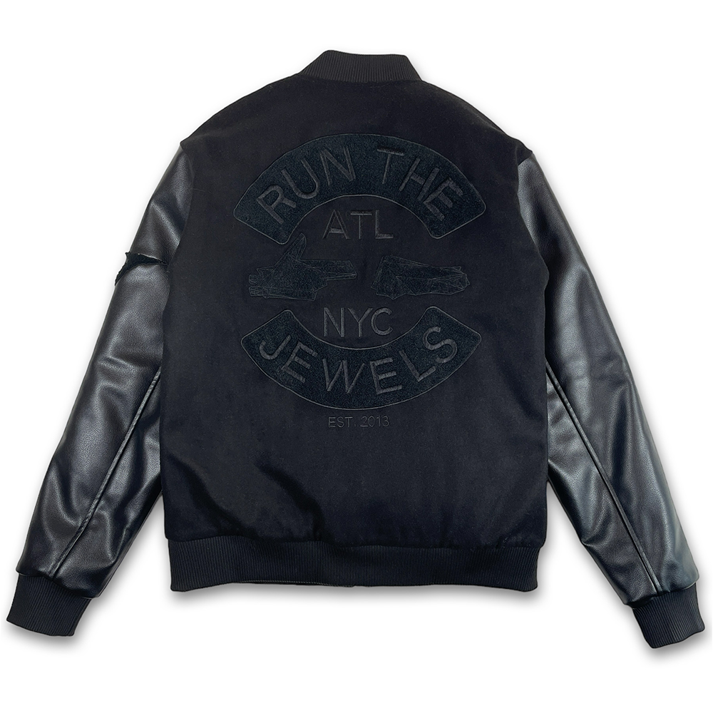 The Brooklanta Letterman Jacket - Run The Jewels The Brooklanta Letterman Jacket - Run The Jewels