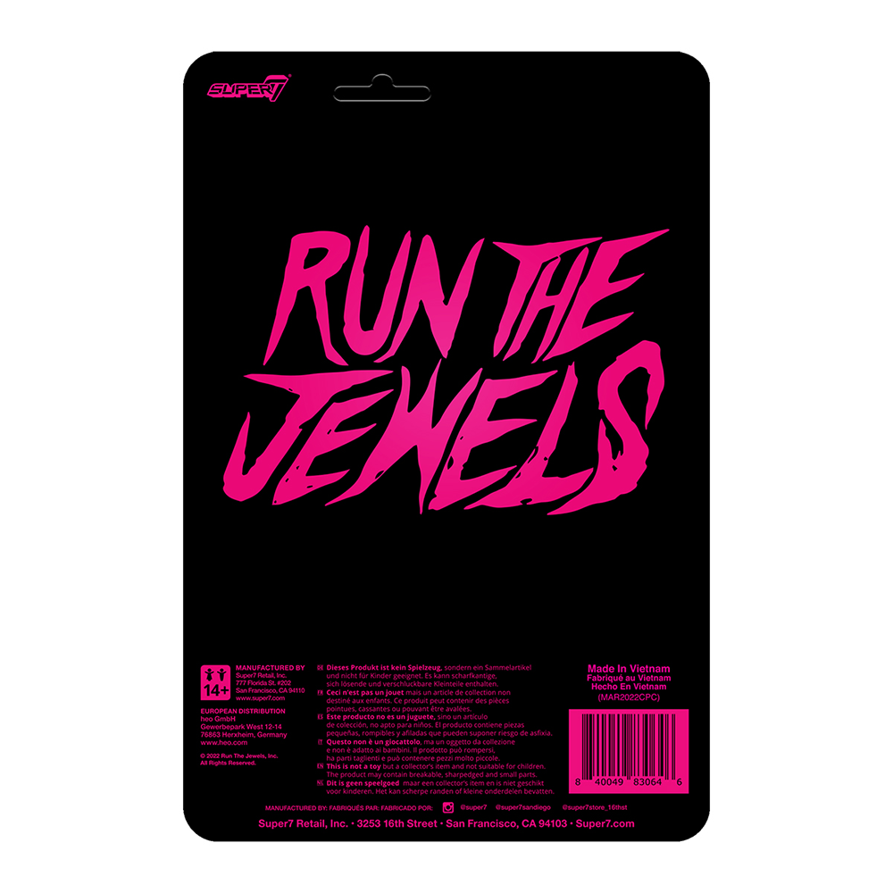 Run the Jewels ReAction Figures - Dangerous Killer Mike and El-P Run the Jewels ReAction Figures - Dangerous Killer Mike and El-P