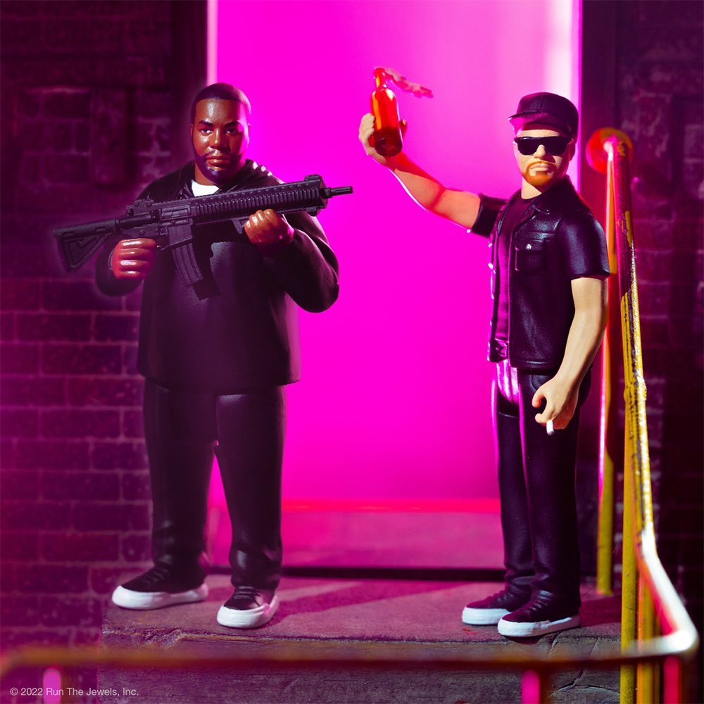 Run the Jewels ReAction Figures - Dangerous Killer Mike and El-P Run the Jewels ReAction Figures - Dangerous Killer Mike and El-P