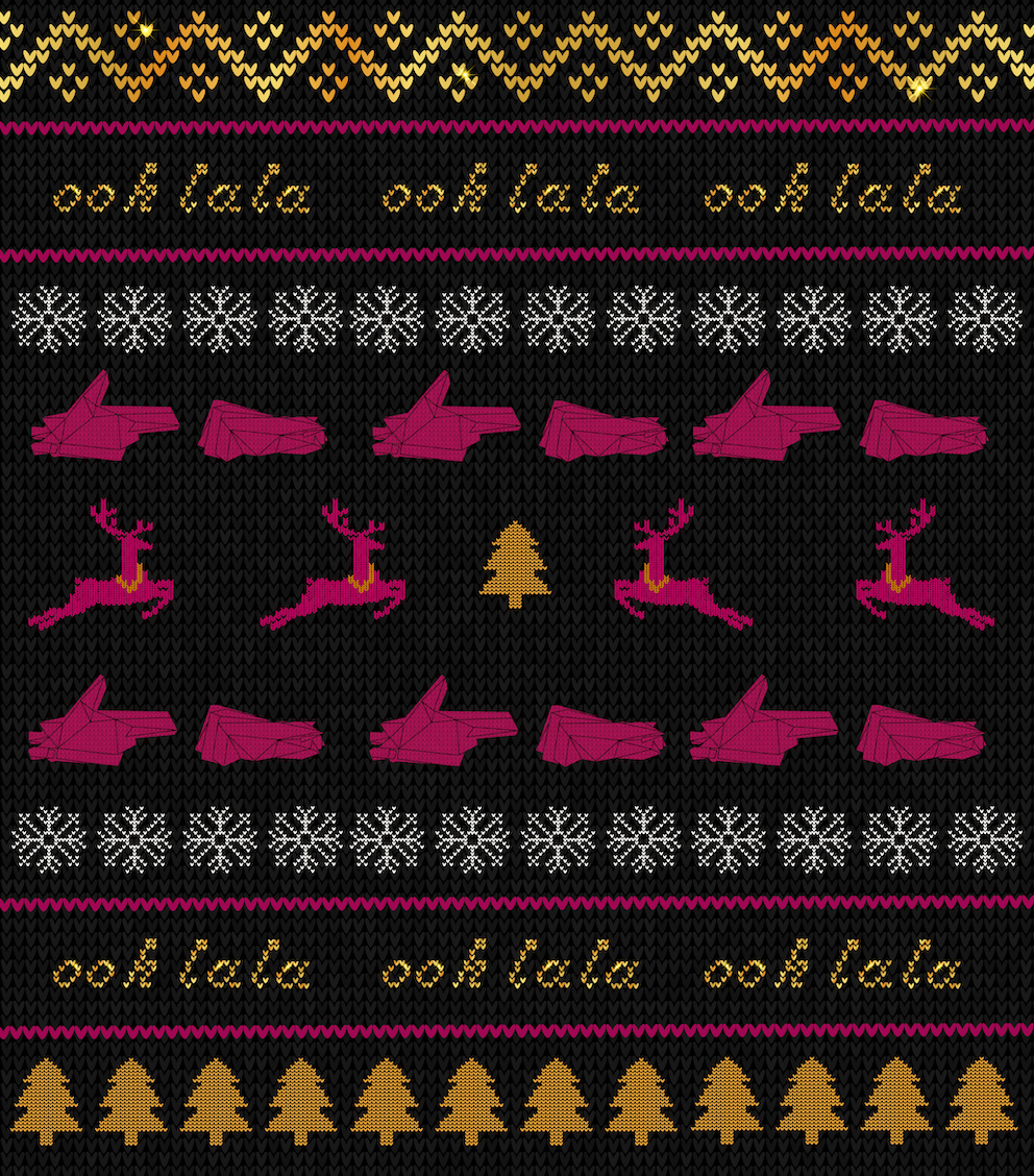 RUN THE YULES UGLY SWEATER YOGA LEGGINGS