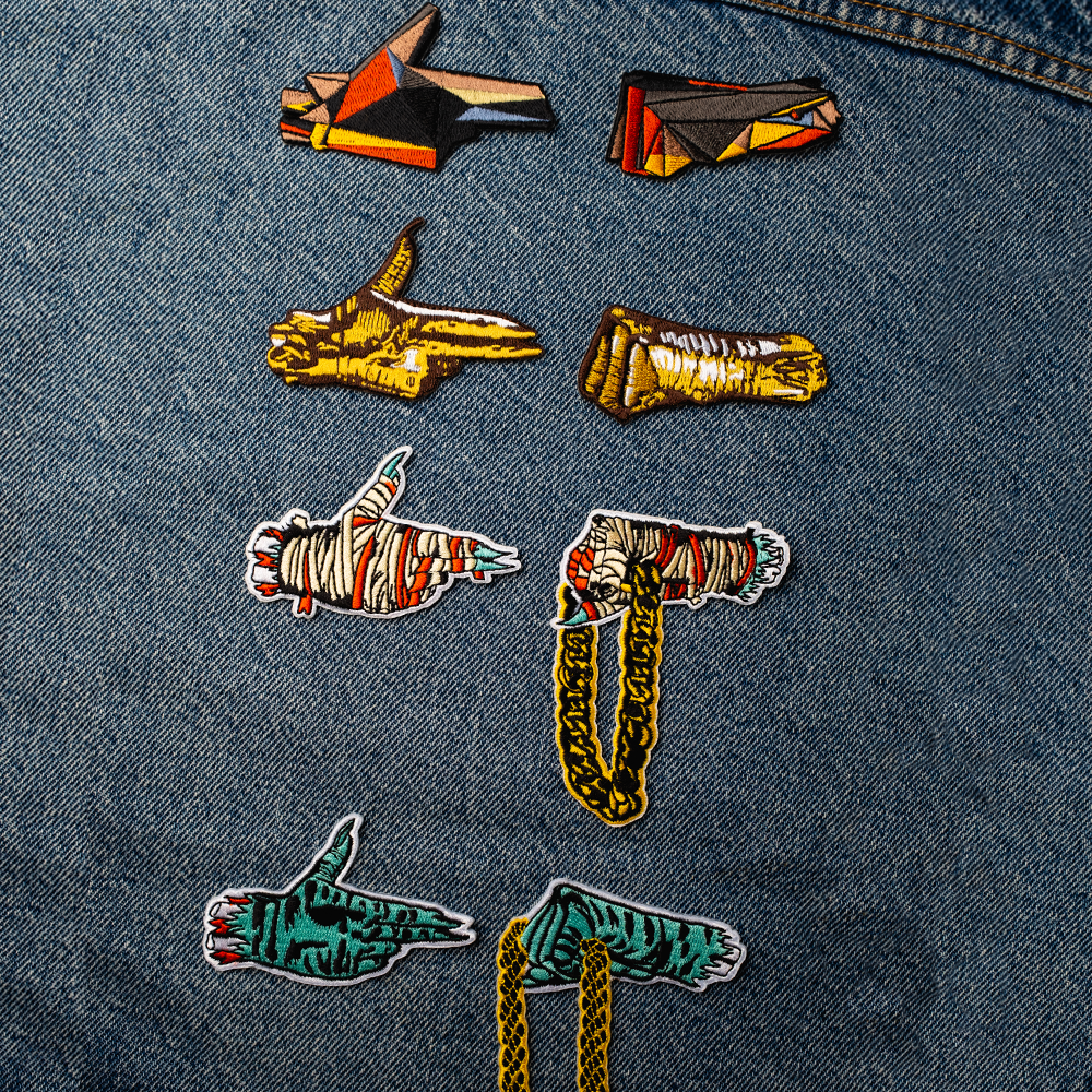 Red J Patch RTJ ALBUM PATCH SET (SET OF 4) - Run The Jewels
